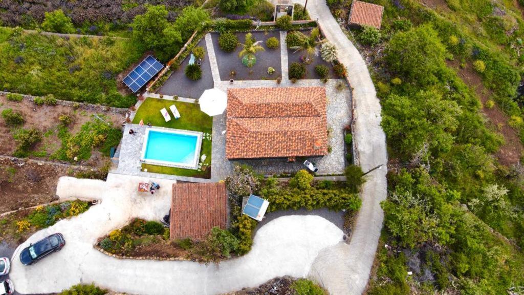 Climatized Pool Free Wifi Casa Rural Las Pareditas Tijarafe Εξωτερικό φωτογραφία